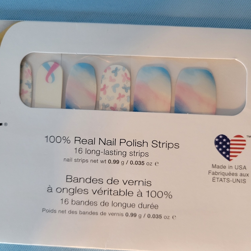 Color Street nails polish strips - Never Forgotten